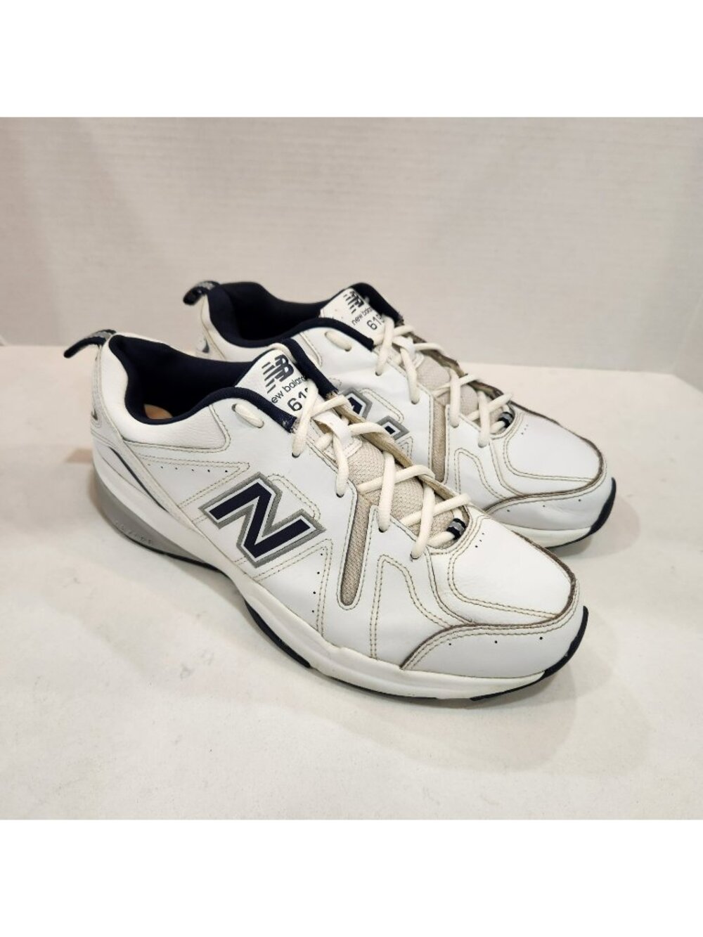 New Balance Training Shoes Mens 10 White 4E Extra Wide Athletic Sneakers